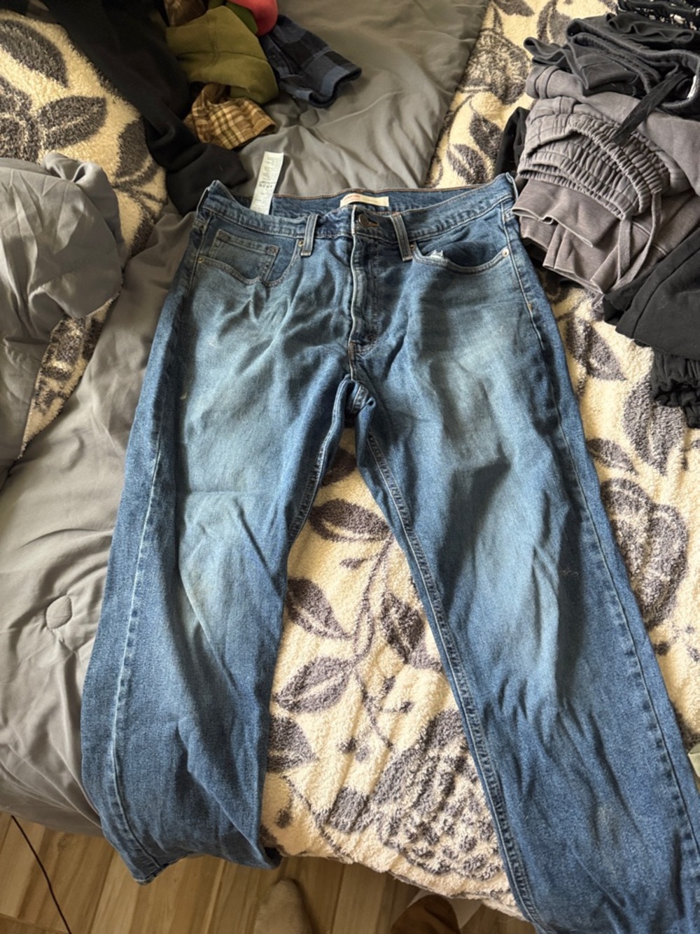 Signature by Levi Strauss Men's Slim Straight Jeans - Blue